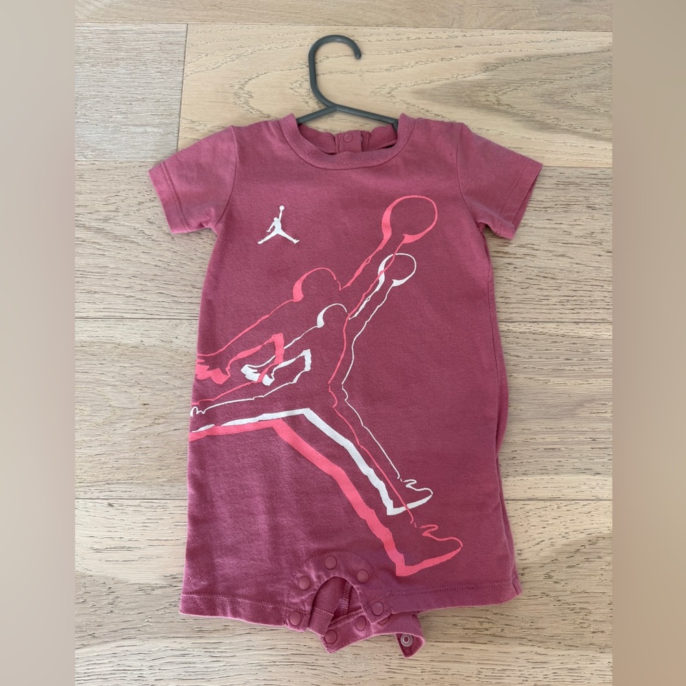 Unisex Jordan Air Jumpman Baby Romper - 12 Months